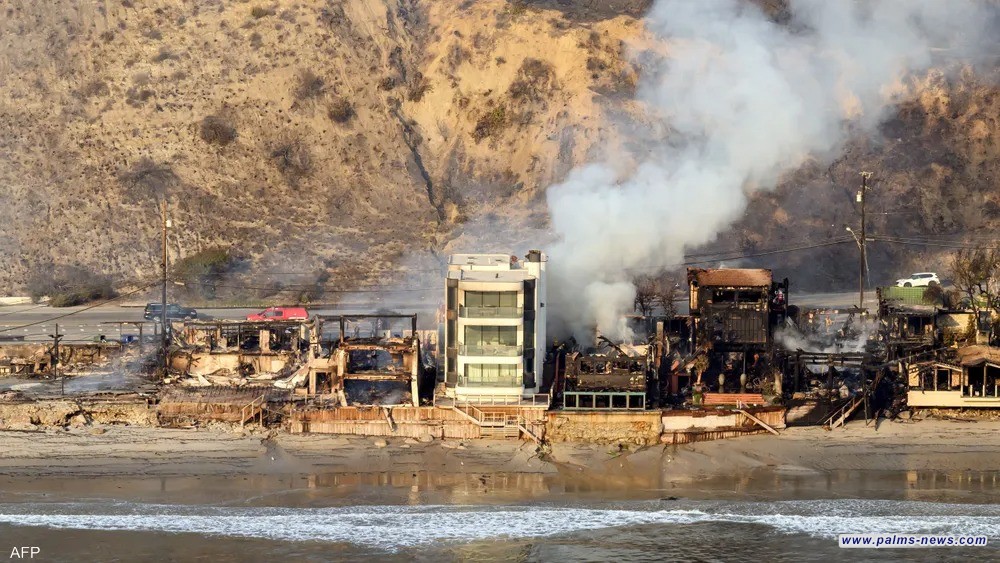 منزل "معجزة" نجا بأعجوبة من حرائق لوس أنجلوس